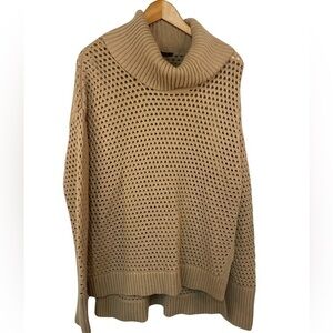 BCGB MaxAzria open weave oversized cowl neck sweater. Womens small.